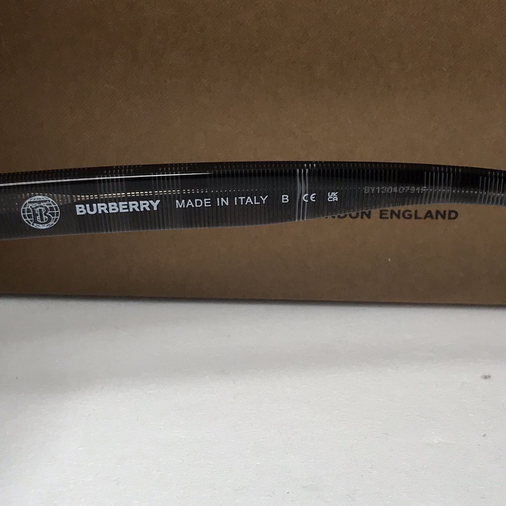 New - 💯 Original  BURBERRY BE4359 REID Black  Round  sunglasses - Picture 11 of 12